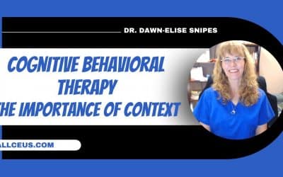 Contextual Cognitive Behavioral Therapy