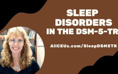 Sleep Disorders in the DSM-5-TR