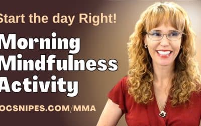 Morning Mindfulness Activity | Cognitive Behavioral Therapy Tools