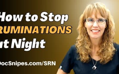 How to Stop Ruminations at Night | CBT Self Help Tools