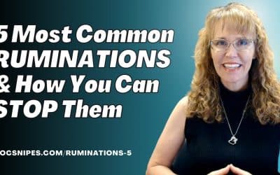 5 Most Common Unwanted Thoughts and How to Stop Them | CBT Self Help Tools